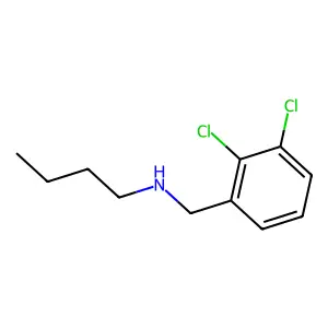 Butyl[(2,3-dichlorophenyl)methyl]amine structure