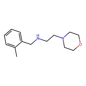 N-(2-methylbenzyl)-2-(morpholin-4-yl)ethanamine structure