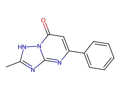 2-Methyl-5-phenyl[1,2,4]triazolo[1,5-a]pyrimidin-7-ol structure