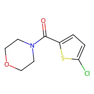 4-(5-Chlorothiophene-2-carbonyl)morpholine structure