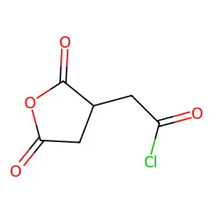 2-(2,5-Dioxooxolan-3-yl)acetyl chloride structure