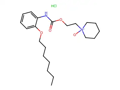 Heptacaine N-oxide structure