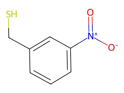 (3-Nitrobenzyl)mercaptan structure