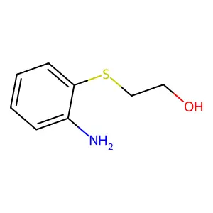 2-(2-Aminophenyl)sulfanylethanol structure