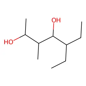 5-Ethyl-3-methylheptane-2,4-diol structure
