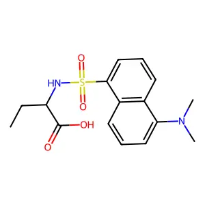 Dansyl-dl-2-aminobutyric acid structure