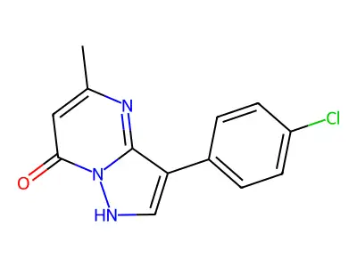 3-(4-Chlorophenyl)-5-methylpyrazolo[1,5-a]pyrimidin-7-ol structure