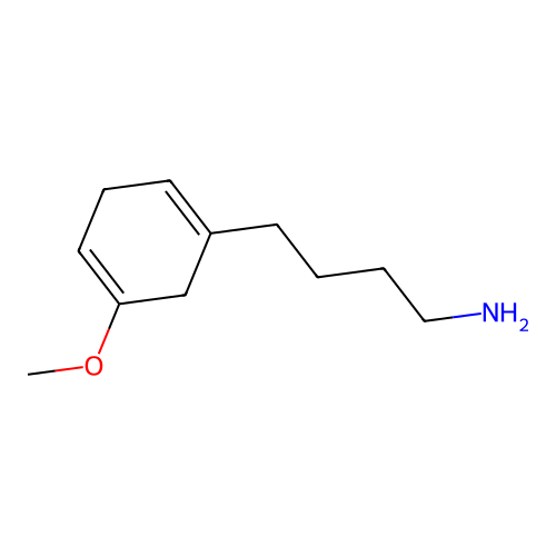 4-(2,5-Dihydro-3-methoxyphenyl)butylamine structure