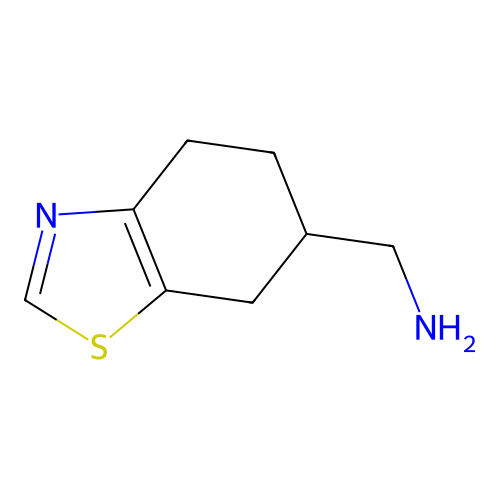 6-Aminomethyl-4,5,6,7-tetrahydro-benzo[d]thiazole structure