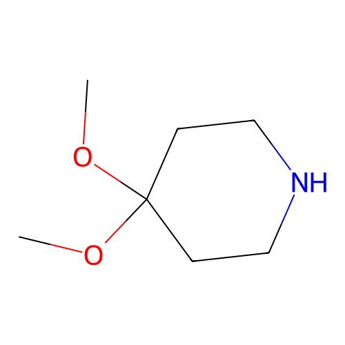 4,4-Dimethoxypiperidine structure