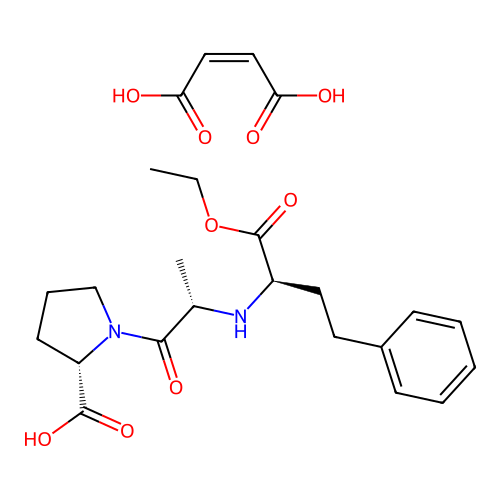 (R,S,S)-Enalapril Maleate structure