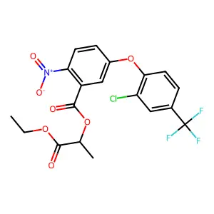 乳氟禾草灵 structure
