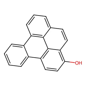Benzo(e)pyren-3-ol structure