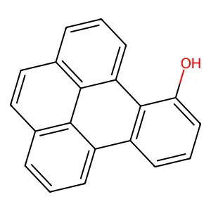 Benzo(e)pyren-9-ol structure