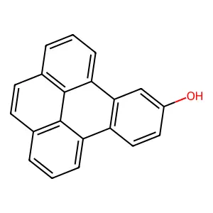 Benzo(e)pyren-10-ol structure