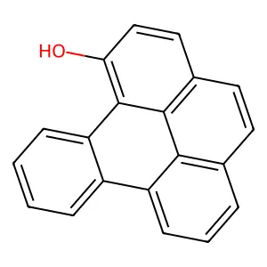 Benzo(l)pyren-8-ol structure