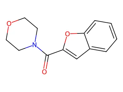 2-Benzofuranyl-4-morpholinylmethanone structure