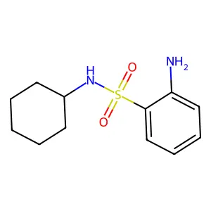 N-Cyclohexyl 2-aminobenzenesulfonamide structure