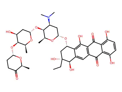 beta-Pyrromycin RDC structure