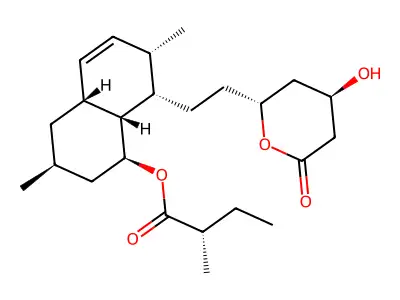 Dihydromevinolin structure