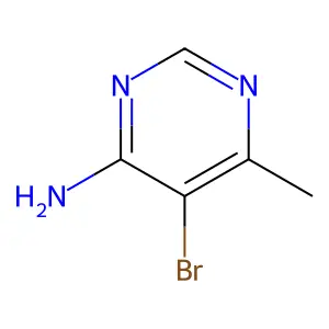 5-Bromo-6-methylpyrimidin-4-amine structure