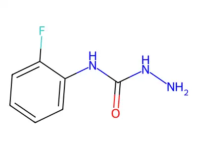 1-Amino-3-(2-fluorophenyl)urea structure