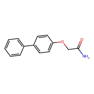 2-(4-Phenylphenoxy)acetamide structure