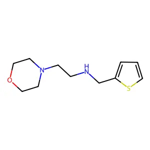(2-Morpholin-4-ylethyl)(2-thienylmethyl)amine structure