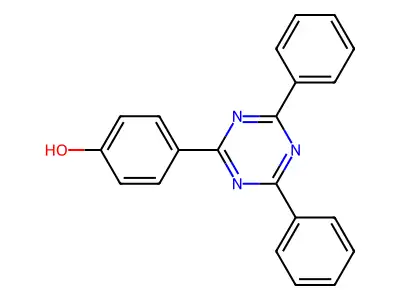 4-(4,6-Diphenyl-1,3,5-triazin-2-yl)phenol structure