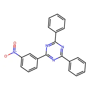 2-(3-Nitrophenyl)-4,6-diphenyl-1,3,5-triazine structure