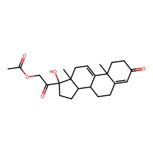 Anecortave Acetate structure