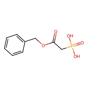 膦乙酸1-(苯甲基)酯 structure