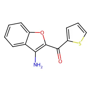 2-(噻吩-2-基)-1-苯并呋喃-3-胺 structure