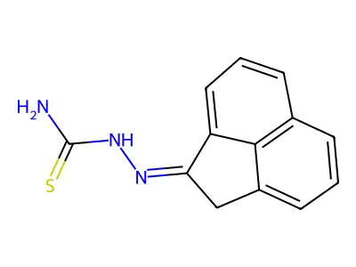 (2H-acenaphthylen-1-ylideneamino)thiourea structure