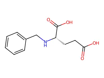 2-(benzylamino)pentanedioic Acid structure
