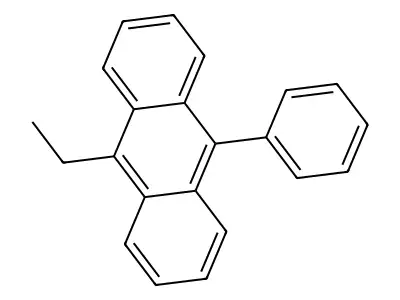 9-Ethyl-10-phenylanthracene structure