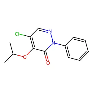 5-chloro-4-isopropoxy-2-phenyl-3(2H)-pyridazinone structure
