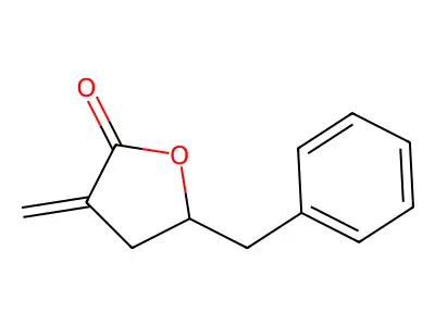 5-Benzyl-3-methylideneoxolan-2-one structure