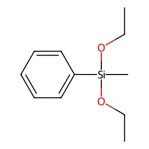 Benzene, (diethoxymethylsilyl)- structure