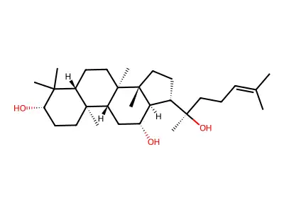 Protopanaxadiol structure