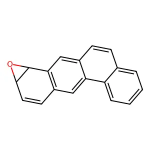 Benz(5,6)anthra(1,2-b)oxirene, 1a,11b-dihydro-, (1aR)- structure