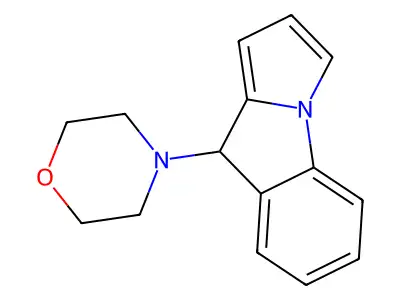9-(4-Morpholinyl)-9H-pyrrolo[1,2-a]indole structure