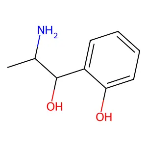 2-(2-Amino-1-hydroxypropyl)phenol structure