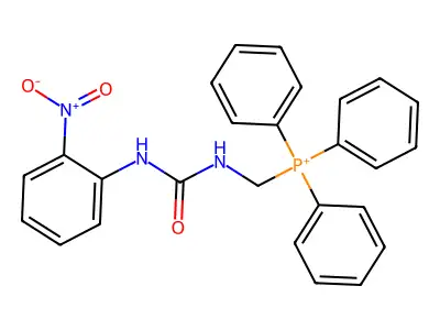 N-(2-nitrophenyl)-N'-[(triphenylphosphonio)methyl]urea structure