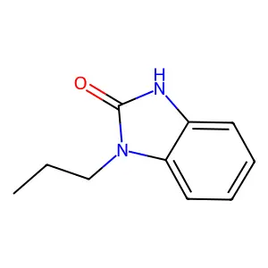 1-propyl-2,3-dihydro-1H-1,3-benzodiazol-2-one structure