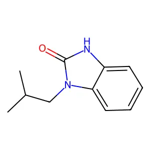 1-isobutyl-1H-benzo[d]imidazol-2(3H)-one structure