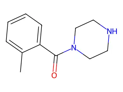 1-(2-Methyl-benzoyl)-piperazine structure