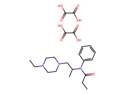 N-(1-Methyl-2- propionanilidedioxalate structure