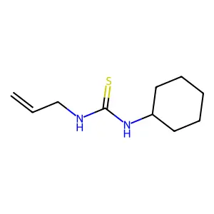 1-Allyl-3-cyclohexylthiourea structure