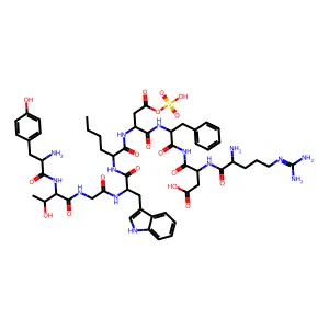 Cholecystokinin (25-33), thr(28)-nle(31)- structure